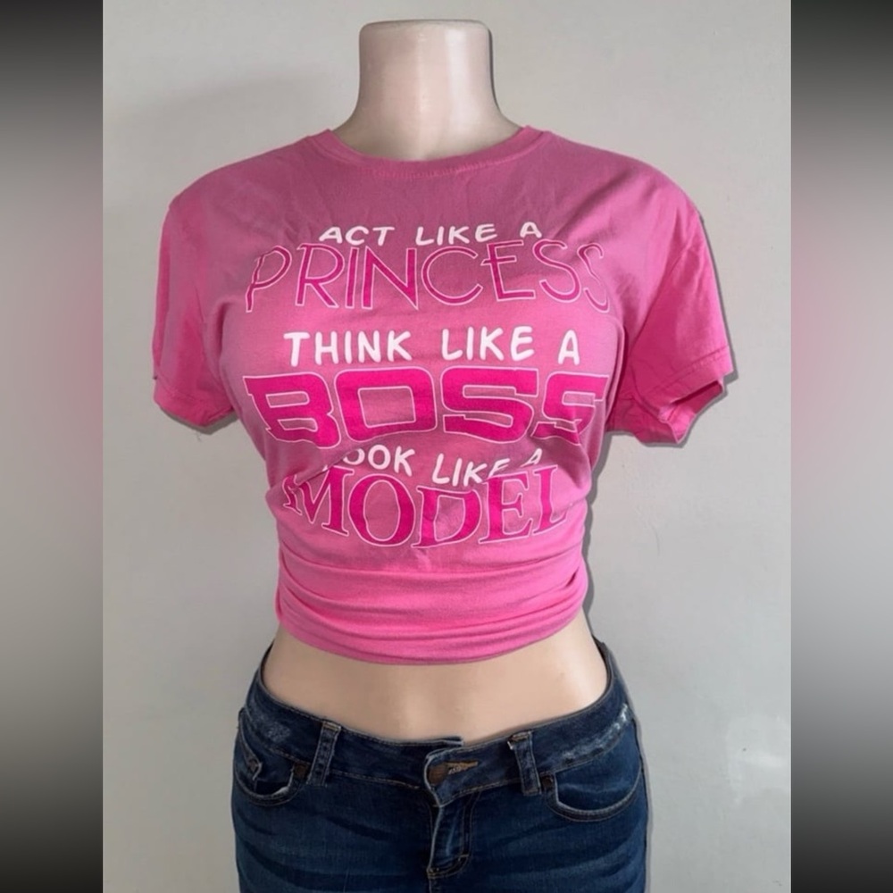 Pink Graphic Tee